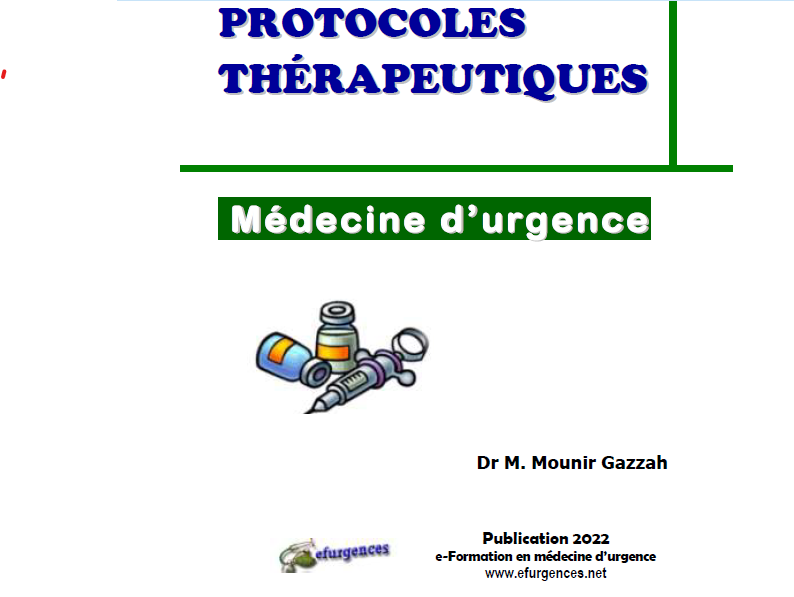 Livre protocoles thérapeutiques 2022