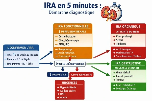 Insuffisance rénale aigue diagnostic et traitement