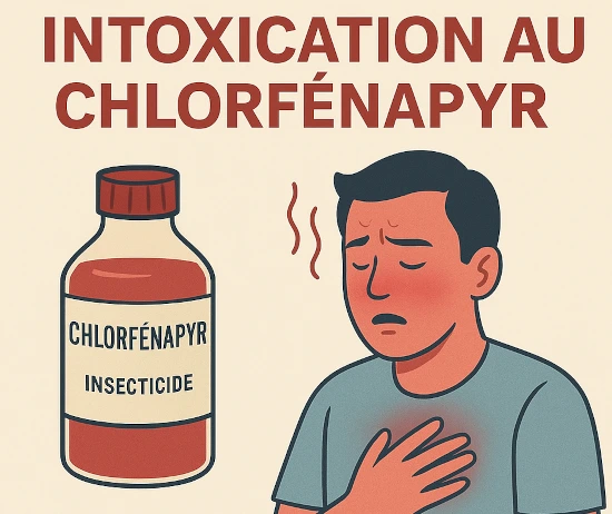 Chlorfénapyr, insecticide intoxication aiguë Chlorfénapyr, insecticide intoxication aiguë