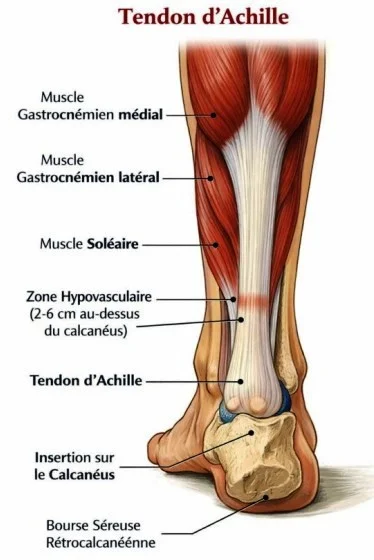 Rupture du tendon d'Achille