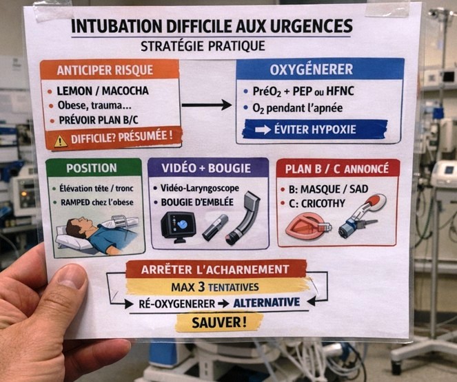 Intubation trachéale difficile