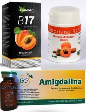 amygdaline ou vitamine17 et cyanures