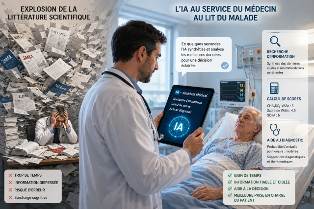 L'intelligence artificielle est un outil d'aide de décision médicale