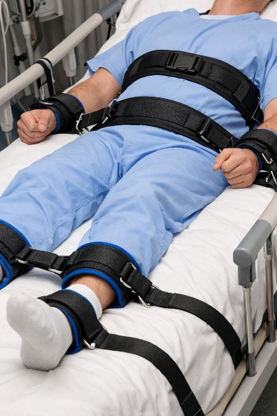 Contention sécurisé d'un malade agité