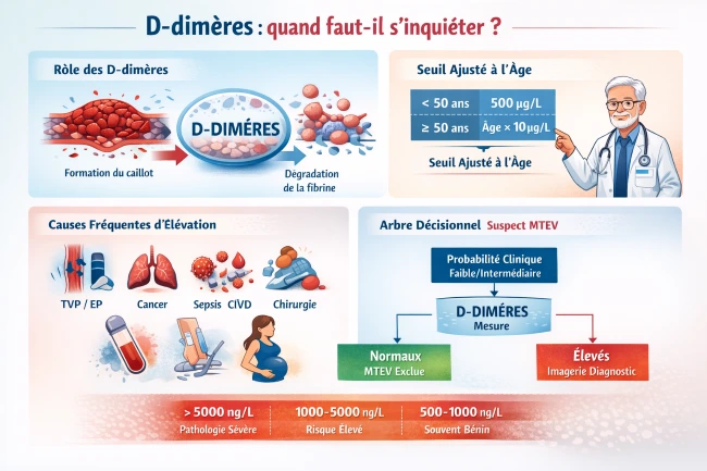 D-dimères interprétation D-dimères interprétation du dosage