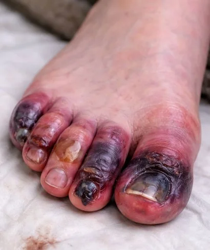 gelure au pied, exposition au froid