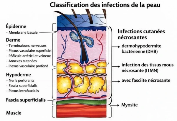 Infection de la peau, staphylocoque