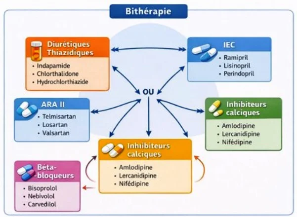 HTA et médicaments antihypertenseurs