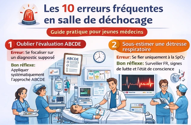 Erreurs fréquentes à éviter dans la salle de déchocage