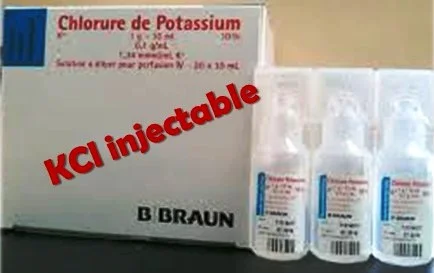 chlorure de potassium inkectable