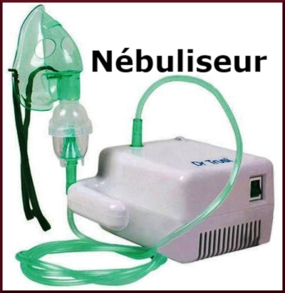 Nébuliseur Portable Inhalateur aérosol Silencieux avec Embout Buccal et  Masque pour Enfants et Adultes pour les Maladies Asthma Respiratoires