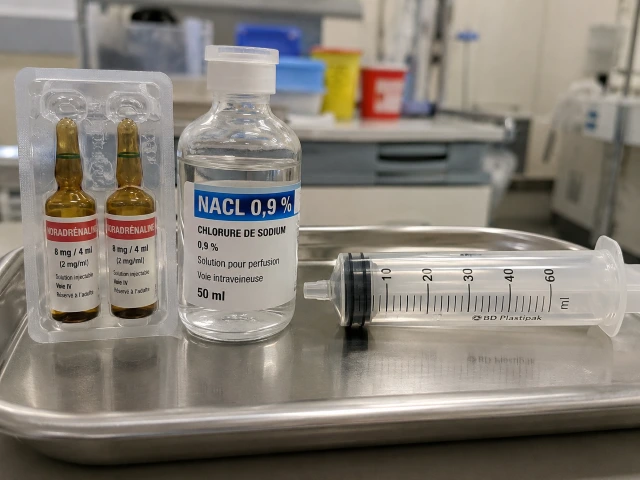 Noradrénaline : pharmacologie, dilution et doses