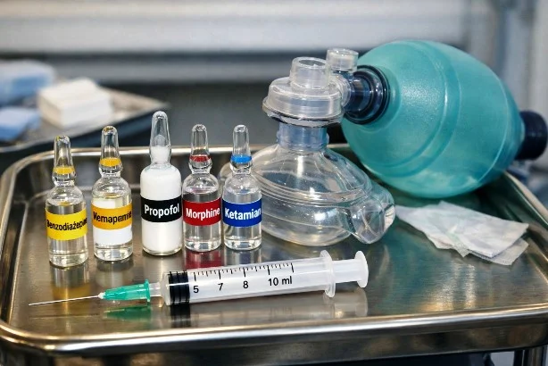 Sédatifs injectables et actes douloureux aux urgences