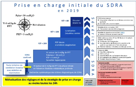 SDRA syndrome de détresse respiratoire aiguë