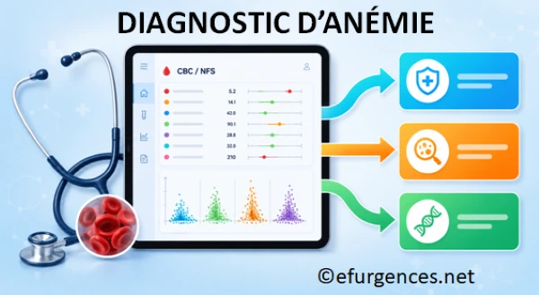 Un outil en ligne pour simplifier l'analyse de la NFS, types d'anémie Un outil en ligne pour simplifier l'analyse de la NFS, types d'anémie