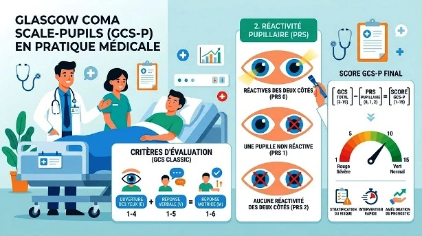 Score Glasgow Coma Scale Pupils en pratique médicale Score Glasgow Coma Scale Pupils en pratique médicale