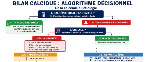 Indications du dosage de la calcémie et interprétation