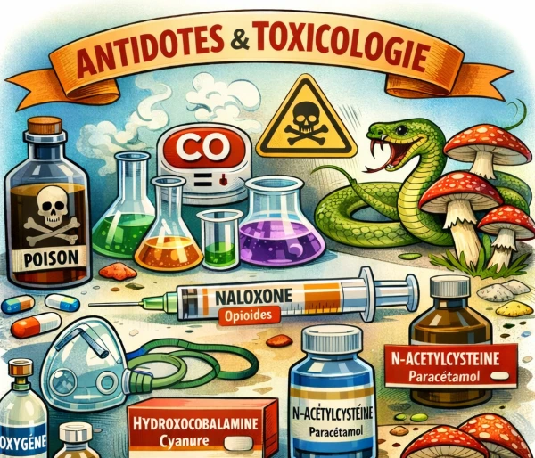 Antidotes Antidotes dans les intoxications aux urgences