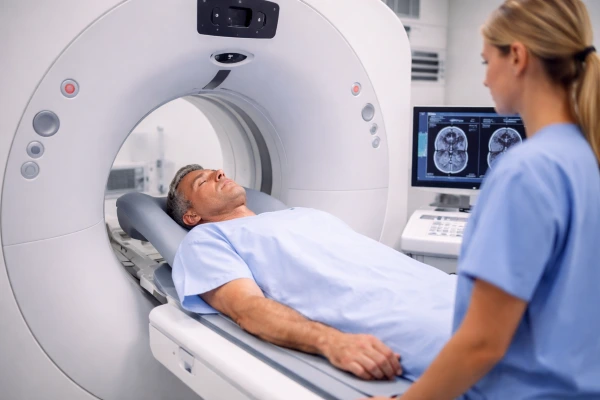 scanner traumatisme crânien grave