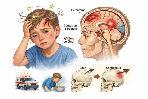 Traumatisme crânien conduite pratique aux urgences